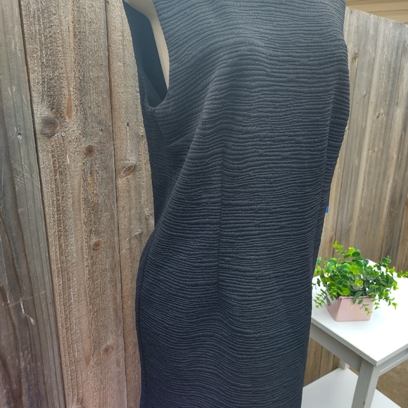 NWT Mario Serrani Italy Black Dress Large - Picture 3 of 6